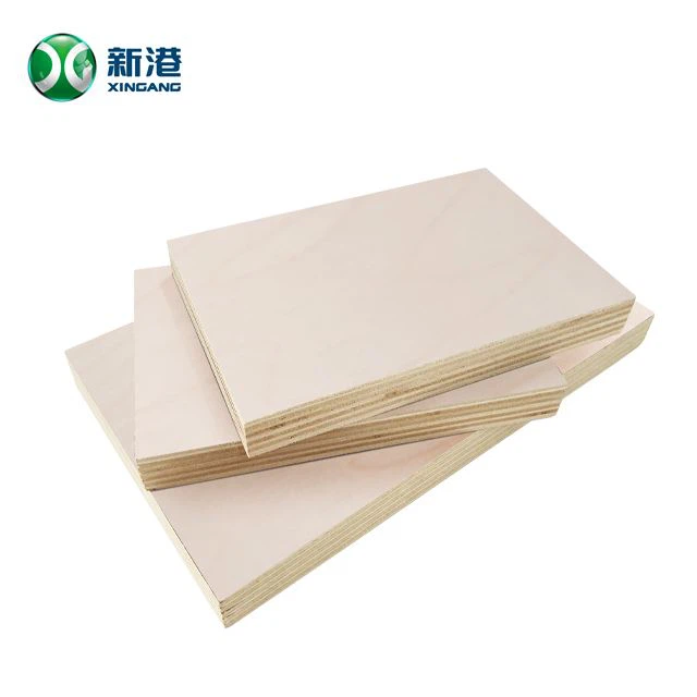 Cofragem de madeira compensada de pinho Cdx de 18 mm para contrapiso de parede de telhado estrutural