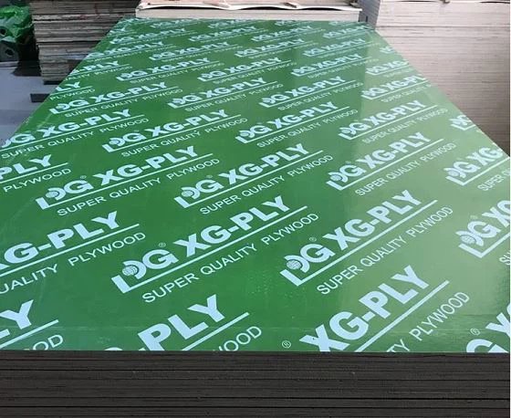 Green/Blue Plastic Film Coated Plywood