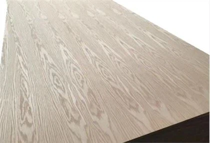 Folheiro Natural Enfrentou Fancy Teak Mdf para móveis