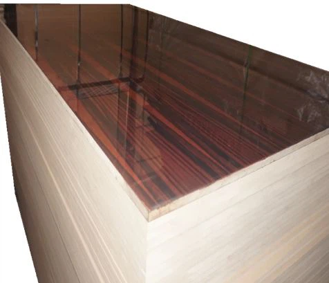 Mdf laminado de melamina de grão de madeira