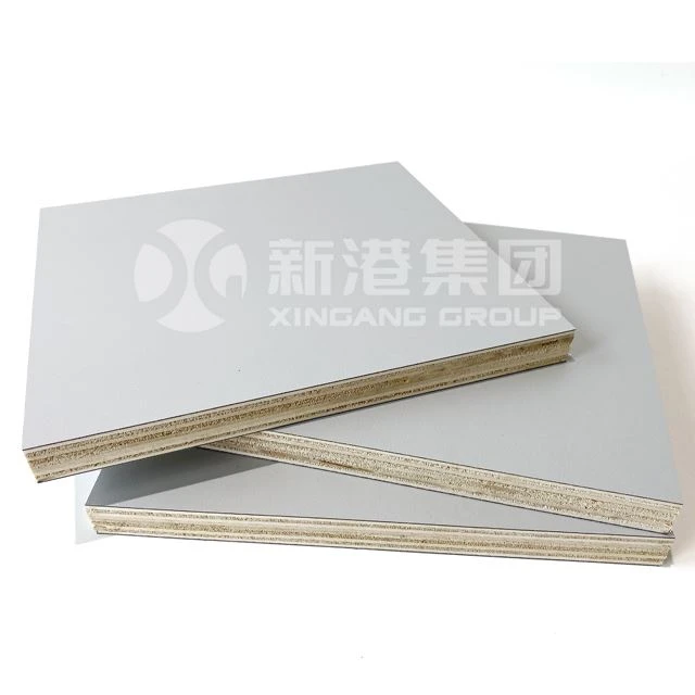 Xingang White Melamine Faced Plywood / Coloured Melamine Plywood